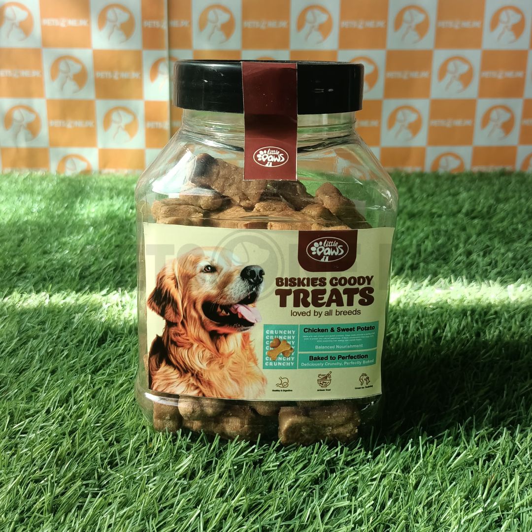 Little Paw Chicken & Sweet Potato Goody Treats For Dogs Little Paw Chicken & Sweet Potato Goody Treats For Dogs